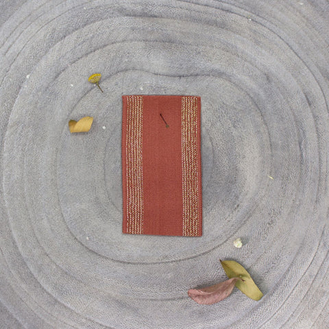 Striped elastic - Chestnut