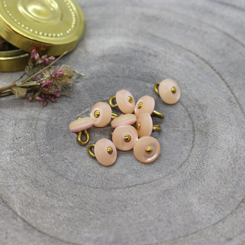 Boutons Jewel - Powder x 50