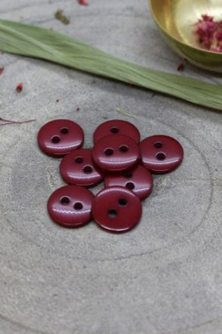 Boutons Classic Shine - Amarante x 50