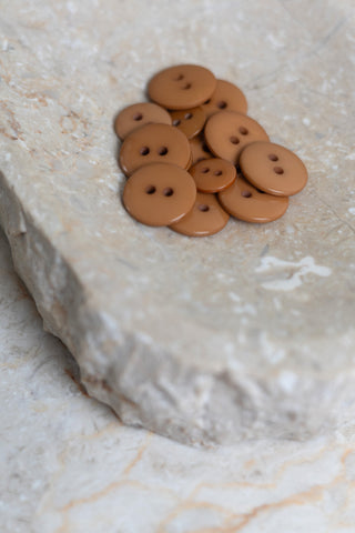 Boutons Classic Shine - Ochre x 50