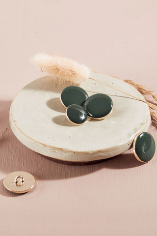 Dotty Buttons - Cedar x 50
