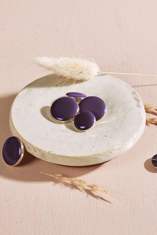 Dotty Buttons - Majestic Purple