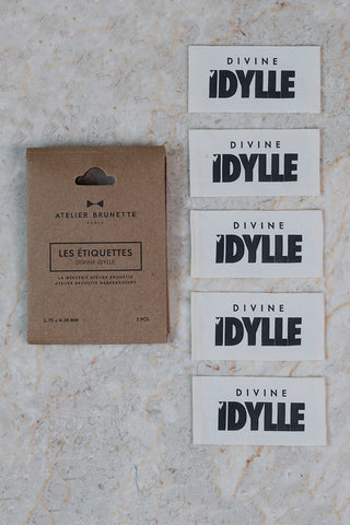 Divine Idylle label pack x 5