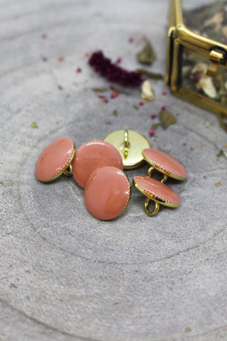 Boutons Gem - Melba x 50