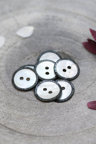 Glitz Buttons - Forest x 50