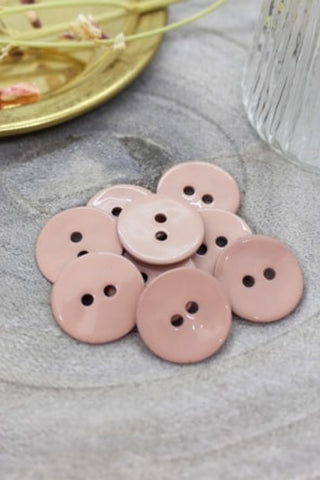 Glossy Buttons - Maple / Sandy Sand x 50