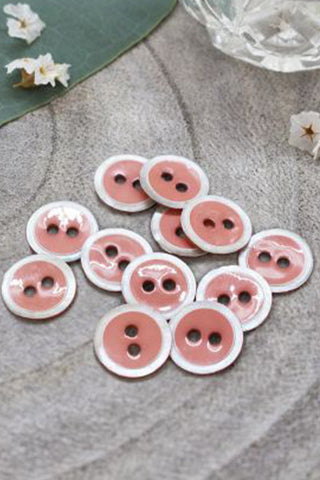 Boutons Halo - Melba x 50
