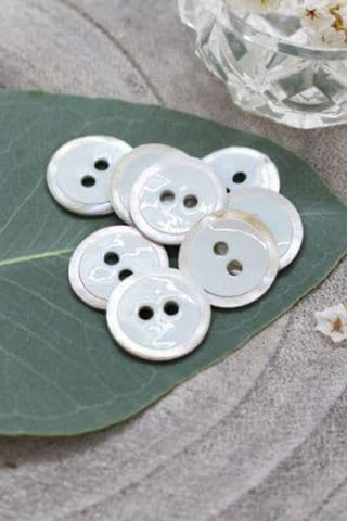 Boutons Halo - Sage x 50