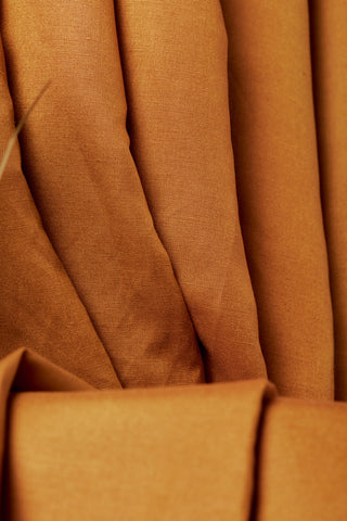 Linen Viscose Ochre Fabric