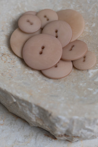 Boutons Palm - Maple / Sandy Sand x 50