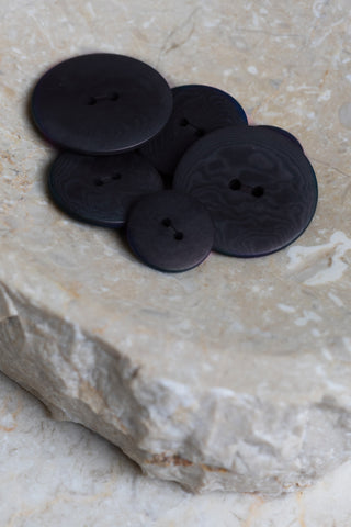 Boutons Palm - Night/Deep Charcoal x 50