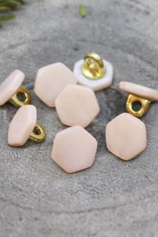 Quartz Buttons - Powder x 50