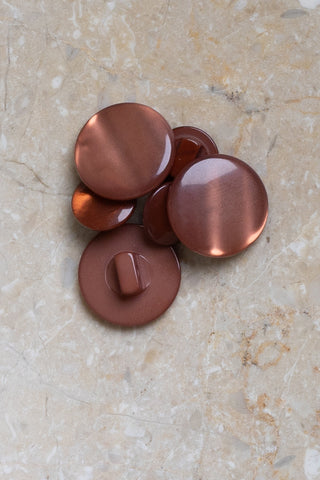 Boutons Swing - Chestnut x 50