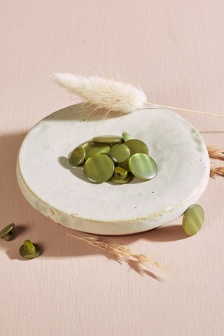 Swing Buttons - Matcha Leaf x 50